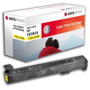 Compatible Toner Cartridge - Yellow - 21000 Pages (cb382a) rebuilt 21.000pages