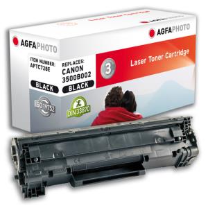 Compatible Toner Cartridge - Black - 2100 Pages (aptc728e) rebuilt 3500B002 2100pages