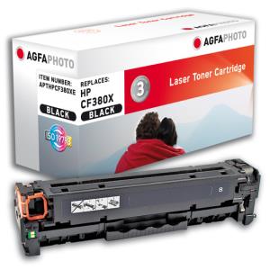 Compatible Toner Cartridge - Black - 4400 Pages (apthpcf380xe) rebuilt 4400pages