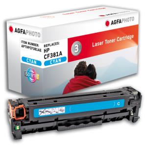Compatible Toner Cartridge - Cyan - 2700 Pages (apthpcf381ae) CF381A 2700pages