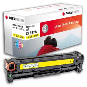 Compatible Toner Cartridge - Yellow - 2700 Pages (apthpcf382ae) 2700pages rebuilt