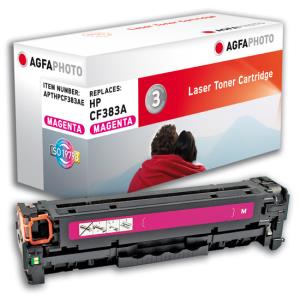 Compatible Toner Cartridge - Magenta - 2700 Pages (apthpcf383ae) magenta rebuilt 2700pages