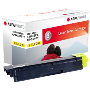 Compatible Toner Cartridge - Yellow - 5000 Pages (aptk5140ye) 5000pages rebuilt