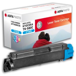 Compatible Toner Cartridge - Cyan - 5600 Pages (aptk580cxe) cyan HC rebuilt 5600pages