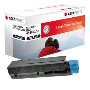 Compatible Toner Cartridge - Black - 3000 Pages (apto45807102e) black rebuilt 3000pages