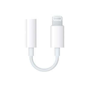 Lightning To 3.5mm Headphone Jack Adapter                                                            MMX62ZM/A white