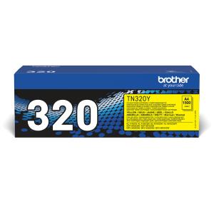 Toner Cartridge - Tn320y - 1500 Pages - Yellow pages