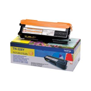 Toner Cartridge - Tn328y - 6000 Pages - Yellow Seiten