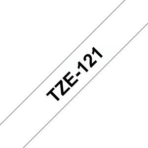 Tape 9mm Lami Black On Clear (tze-121)                                                               tape 8m laminated