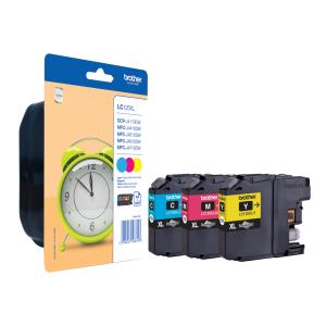 Ink Cartridge 1200 Pages Rainbow Blister 1 Pack (lc-125xlrbwbp)                                      3x1200pages blister