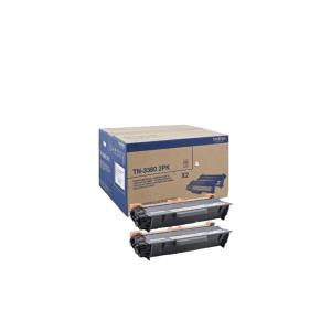 Toner Cartridge Black 8000 Pages (tn-3380) Twin Pack                                                 2x8000pages