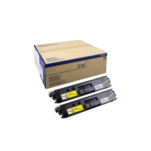 Toner Cartridge - Tn329y - 6000 Pages - Yellow - Twin Pack 2x6000pages