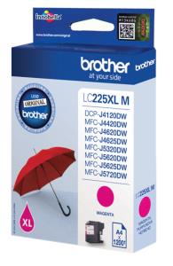 Ink Cartridge - Lc225xlm - High Capacity - 1200 Pages - Magenta pages