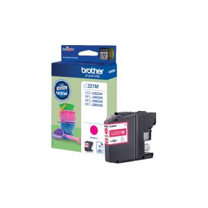 Ink Cartridge - Lc221m - 260 Pages - Magenta Seiten