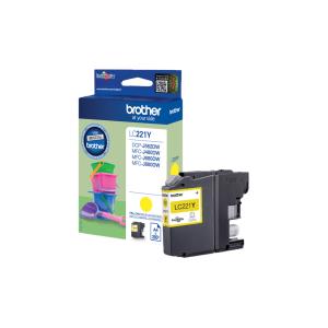 Ink Cartridge - Lc221y - 260 Pages - Yellow Seiten