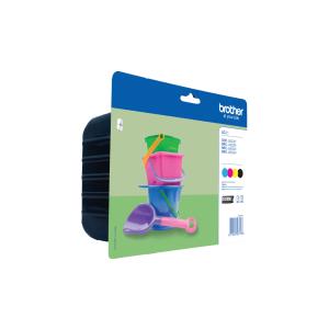 Ink Cartridge Cmyk (lc221valbpdr)                                                                    4x260pages blister