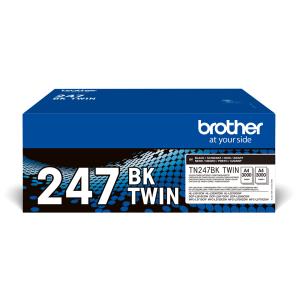 Toner Cartridge - Tn247bk - 2 X 3000 Pages - Black - Twin Pack black HC 2x3000pages
