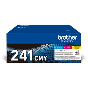 Toner Cartridge - Tn241cmy Multi Pack - 3 X 1400 Pages - Cyan Magenta Yellow 3x1400pages