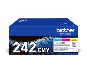 Toner Cartridge - Tn242cmy Multi Pack - 3 X 1400 Pages - Cyan Magenta Yellow 3x1400pages