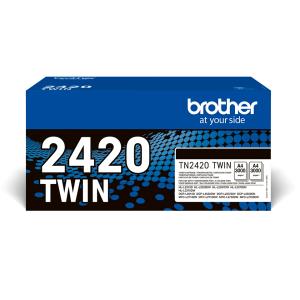 Toner Cartridge - Tn2420 - 2 X 3000 Pages - Black - Twin Pack HC 2x3000pages