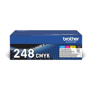 Toner Cartridge - Tn248val - Value Pack - Cyan / Magenta / Yellow / Black 4x1000pages