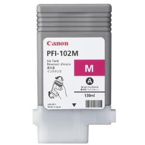 Ink Cartridge - Pfi-102m - Standard Capacity 130ml - 740 Pages - Magenta 130ml