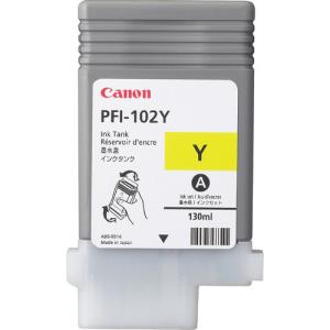 Ink Cartridge - Pfi-102y - Standard Capacity 130ml - Yellow 130ml