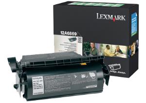 Toner Cartridge - High Yield Prebate - For Label Applications (12a6869) HC return label 30.000pages