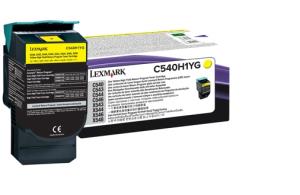 Toner Cartridge - 2k Pages - Yellow For C54x/ X54x (0c540h1yg) HC return 2000pages