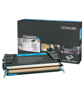 Toner Cartridge - Cyan For C73x/ X73x (0c734a2cg) 6000pages