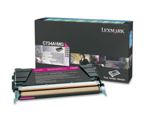 Toner Cartridge - Return Programme - 6k Pages - Magenta For C73x/ X73x (0c734a1mg) return 6000pages