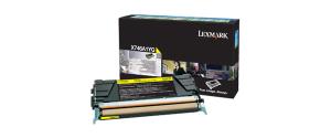 Toner Cartridge - Return Programme - 7k Pages - Yellow For X746 X748 return 7000pages