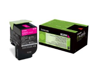 Toner Cartridge - 802m - Return Programme - 1k Pages - Magenta For Cx310dn/cx310n/cx410de/cx510dthe 1000pages