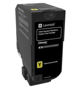 Toner Cartridge - Cs720/cs725/cx725 - Return Programme Standard Yield - 7k Pages - Yellow return 7000pages