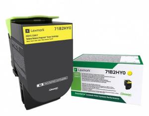 Toner  - Cs/x417  - High Yield Return Program - 3.5k Pages - Yellow return 3500pages