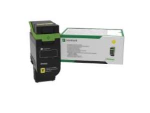 Toner Cartridge  - Cs531 / Cs632 / Cx532 Cx635 - 2k Pages - Return Programme - Yellow return 2000pages