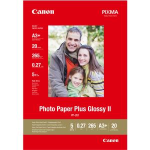 Photo Paper Plus II Glossy Pp-201 A3+ 20sh                                                           A3+ (330x483mm) 20sheet white PP201