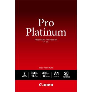 Photo Paper Pro Platinum Pt-101  A4 20sh (2768b016) A4 (210x297mm) 20sheet white PT101 300gr