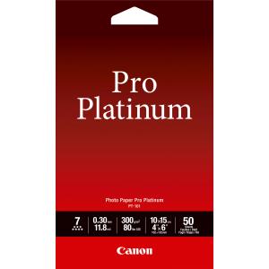 Photo Paper Pro Platinum Pt-101 4x6 50sh (2768b014)                                                  sheet white PT101 300gr