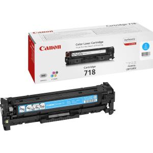 Toner Cartridge - 718 - 2900 Pages  Cyan 2900pages
