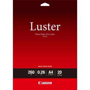 Luster Paper Lu-101 A4 20 Sheets                                                                     A4 (210x297mm) 20 white LU101 260gr