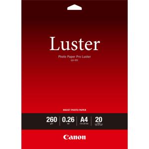 Luster Paper Lu-101 A4 20 Sheets                                                                     A4 (210x297mm) 20 white LU101 260gr