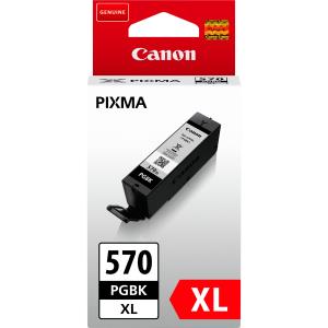 Ink Cartridge - Pgi-570xl Pgbk - Standard Capacity 22ml - 520 Pages - Black Pixma MG ink black HC 500pages pigmented