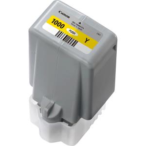 Ink Cartridge - Pfi-1000 - Standard Capacity 80ml - 3.37k Pages - Yellow 3365pages 80ml