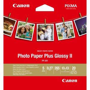 Paper/pp-201 Photo Plus 5x5in 20sh 13x13cm 20 white PP201 265gr glossy