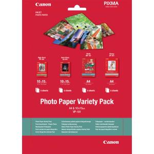 Photo Paper Variety Pack Vp-101 A4 & 10 X15cm white Value pack VP101