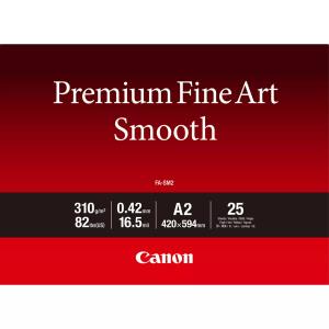 Fa-sm2 A2 25 Premium Fineart Smooth A2 25 Sheets A2 (420x594mm) 25sheet white FA-SM2