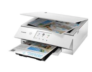 Pixma Ts8351a - Multi Function Printer - Inkjet - A4 - Wi-Fi - White Inkjet Printer color A4 Apple Airprint