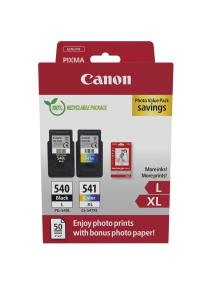 Ink Cartridge - pg540l/cl541xl Pvp ink+photo paper (2) blk-col HC w/o SEC