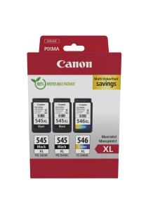 Ink Cartridge - Pg-545xlx2/cl-546xl Multi Pixma MG ink (3) blk-col HC w/o SEC 300